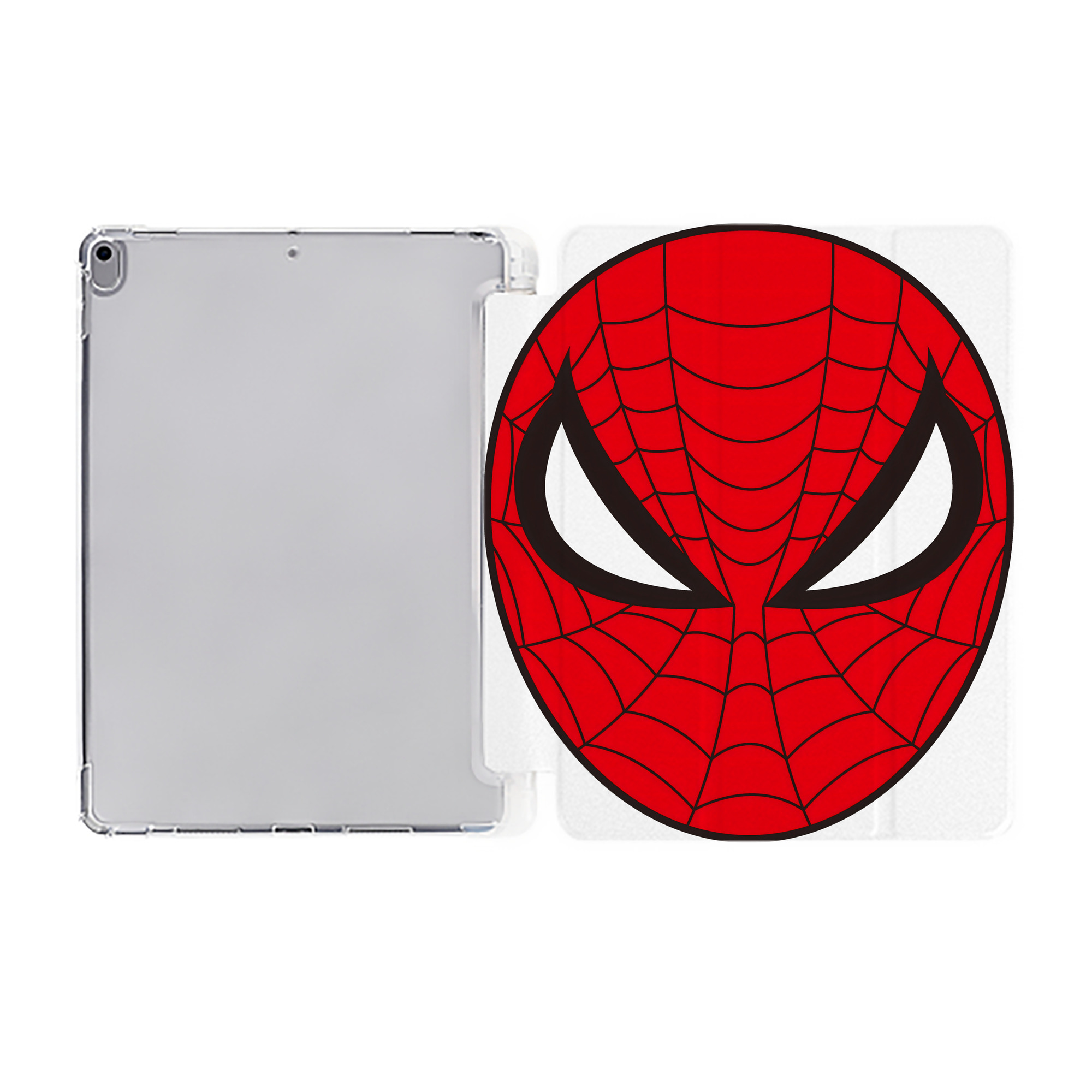 （画像用） アベンジャーズ The Avengers IPad ケース ペン収納付き 三つ折りスタンド PUレザー×シリコン 対応機種9.5/10.5/10.9インチ